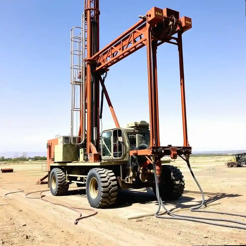 Perforación de pozo de agua en Copiapó